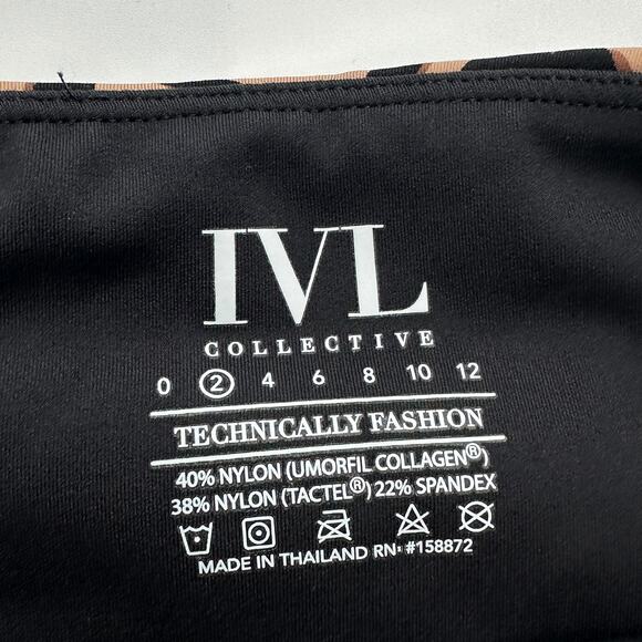 IVL Collective Into The Wild Cheetah Print 7/8 Legging Size 2 - Picture 7 of 8